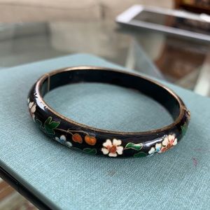 Vintage Chinese cloisonné bracelet.